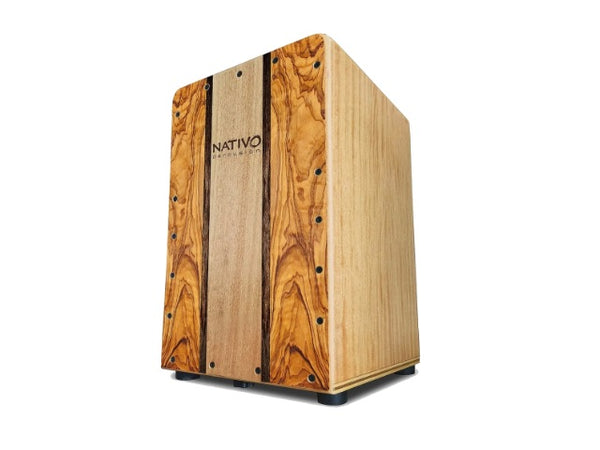 Nativo Inicia Cajon Macchiato Corps en chêne avec caisses claires réglables