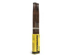 Lot de 4 baguettes de batterie ProMark 5A Firegrain Rebound avec pointe en bois d'hickory