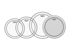 Remo Pro Pack Pinstripe Clear 12 13 16 + Free 14 P3-Coated
