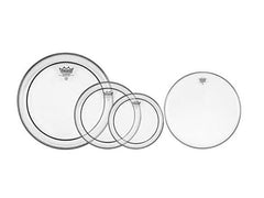 Remo Pro Pack Clear Pinstripe 10 12 14 + 14 Coated Ambassador