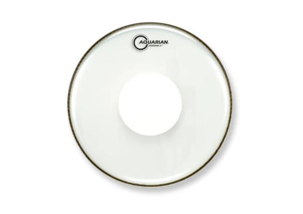 Aquarian 18" Response 2 Clear Drumhead w/Power Dot