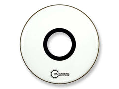 Aquarian 22" Regulator w/ Hole White Bass Head