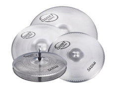 Sabian Quiet Tone Cymbals 14" Hats 16" Crash 18" Crash 20" Ride
