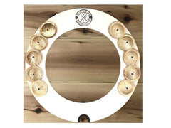Grosse caisse claire Halos en cuivre blanc 14"