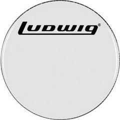 Bloc de tête de grosse caisse Ludwig 26" transparent avec logo Powerstroke 3