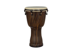 Djembé artisanal Pearl 14" à grain droit avec table d'harmonie en limba
