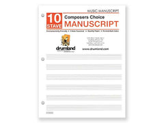 Bloc-notes manuscrit Drumland