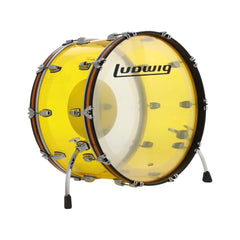 Ludwig Vistalite Bass Drum Yellow 14x26 LB946VXX56WC