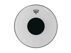 Remo 20" Controlled Sound Clear Black Dot Bass Drum Head