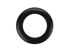 Port de grosse caisse noir de 2 pouces de Bass Drum O's